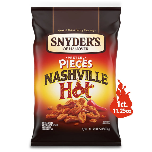 Snyder'S of Hanover Pretzel Pieces, Nashville Hot, 11.25 Oz
