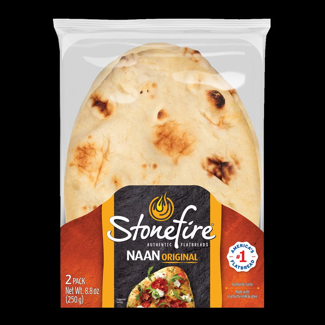 Stonefire® Original Naan, 8.8 Oz, 2 Count