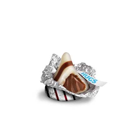 Hershey'S Hugs Milk Chocolate and White Creme Candy, Share Pack 10.6 Oz