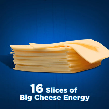 Kraft Deli Deluxe White American Cheese Slices, 16 Ct Pk, Refrigerated