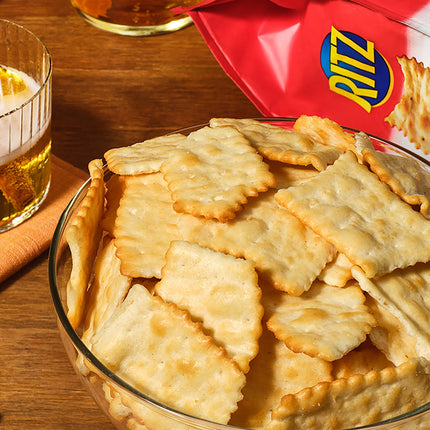 RITZ Toasted Chips Original Crackers, Party Snacks, 8.1 Oz