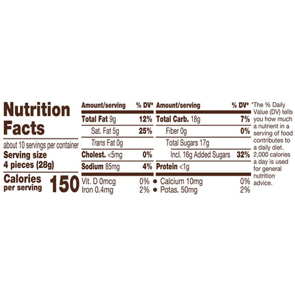 Heath Miniatures Chocolatey English Toffee Candy, Share Pack 10.2 Oz
