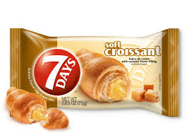 7Days - Dulce De Leche Croissants - 6/2.65 oz