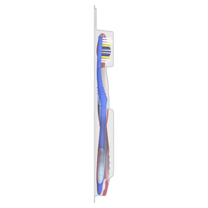 Colgate Extra Clean Flexible Grip Adult Manual Toothbrush, Medium, 4 Pack
