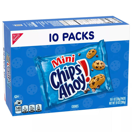 Chips Ahoy! Mini Chocolate Chip Cookies Munch Pack - 10Oz/10Ct