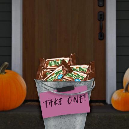 Milky Way Fun Size Halloween Chocolate Candy Bars - 18.47Oz Bag