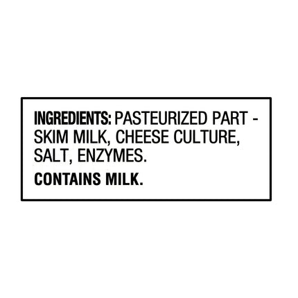 Great Value Swiss Block Cheese, 8 Oz Chunk