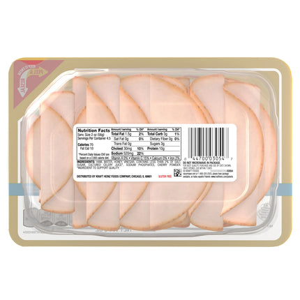 Oscar Mayer Deli Fresh Honey Uncured Sliced Ham Deli Lunch Meat, 9 Oz Package