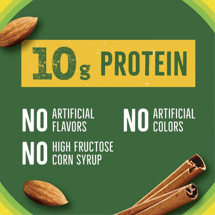Nature Valley Creamy Protein Bars, Cinnamon Almond Butter, 10G Protein, 5 Bars, 7.45 Oz