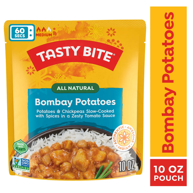 Tasty Bite Bombay Potatoes 10Oz - Spiced Potato Curry