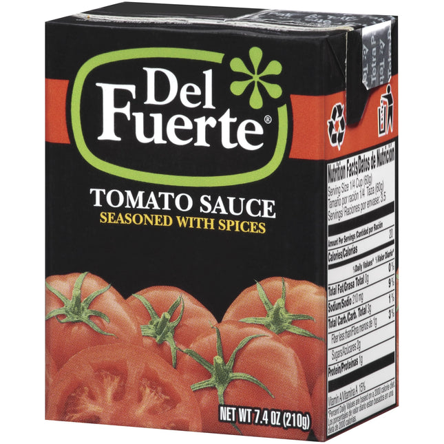 Del Fuerte Tomato Sauce, 7.4 Oz Box