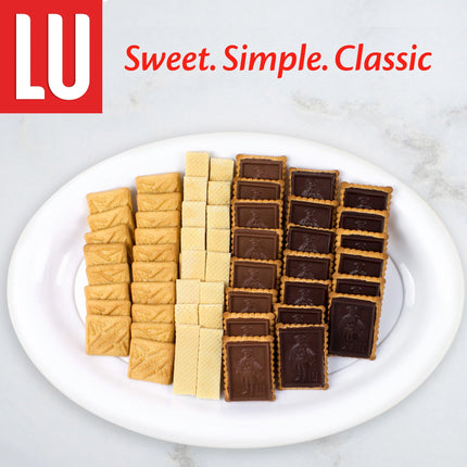 Lu Petit Ecolier European Milk Chocolate Biscuit Cookies, 5.29 Oz