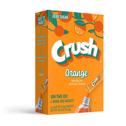 Crush Grape Powder Drink Mix, Sugar-Free, 6 Count