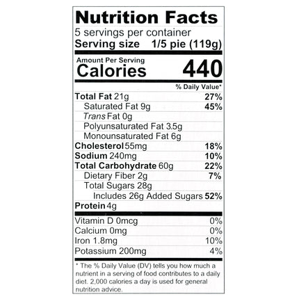 Patti Labelle 8-Inch Sweet Potato Pie, 21 Oz, 1 Count