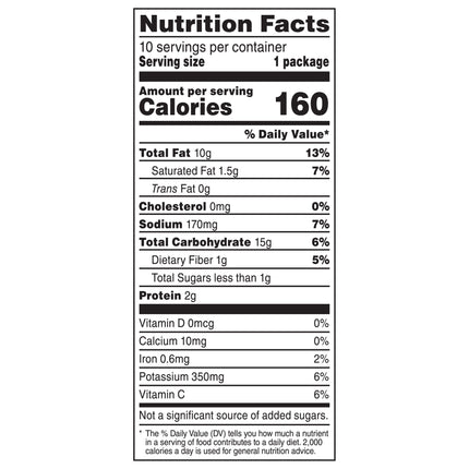 Lay'S Classic Potato Snack Chips, 1 Oz Bags, 10 Count Multipack