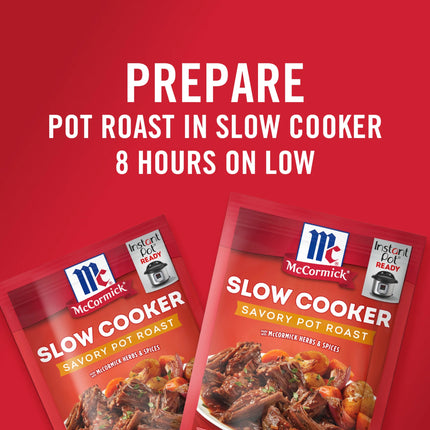 Mccormick Slow Cooker Savory Pot Roast Seasoning Mix, 1.3 Oz Packet