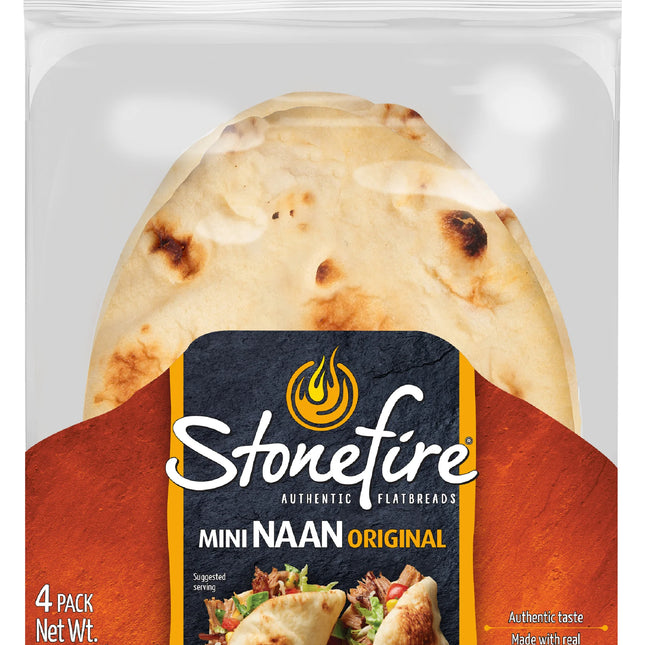 Stonefire® Original Mini Naan, 7.05 Oz, 4 Count