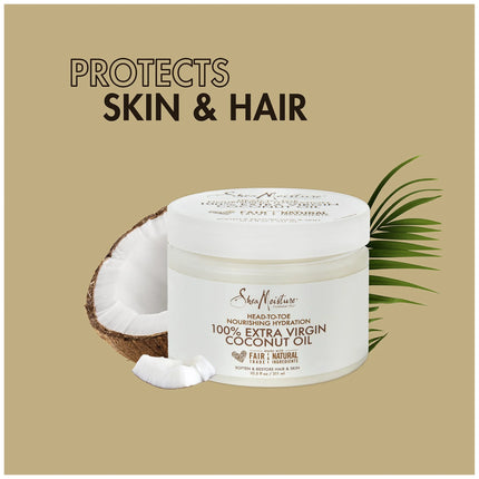 Sheamoisture Organic Smo 100% Pure Coconut Oil 10.5 Oz