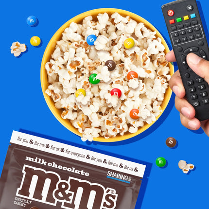 M&M'S Milk Chocolate Summer Candy, Sharing Size - 10 Oz Resealable Bag