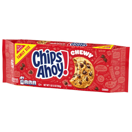 CHIPS AHOY! Chewy Chocolate Chip Cookies, Family Size, 19.5 Oz