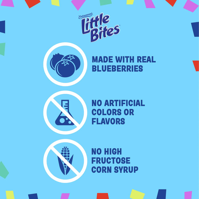 Little Bites Blueberry Muffins, 5 Packs, Mini Muffins, 8.25 Oz Box