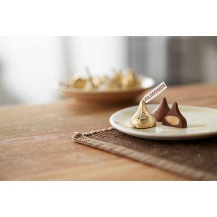 Hershey'S Kisses Milk Chocolate with Almonds Candy, Share Pack 10 Oz