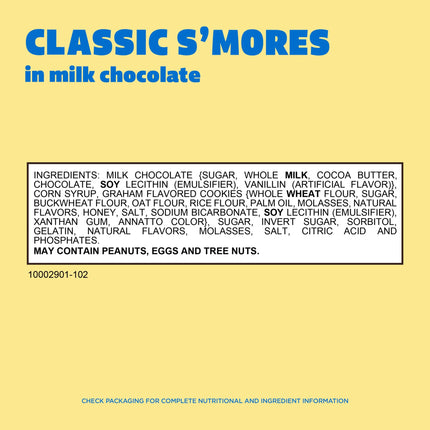 Whitman'S S'Mores Milk Chocolate Candy Classic Marshmallow, Bag 7.3 Oz. (10 Pieces)