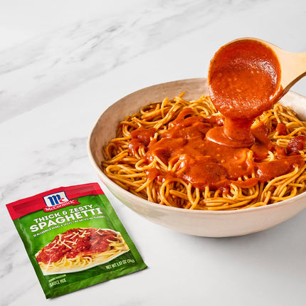 Mccormick Thick and Zesty Spaghetti Sauce Seasoning Mix, 1.37 Oz Packet