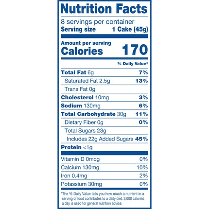 Hostess Cupcakes, Frosted Sugar Cookie Artificially Flavored Snack Cakes, 12.7 Oz. Box (8 Ct., Individually Wrapped)