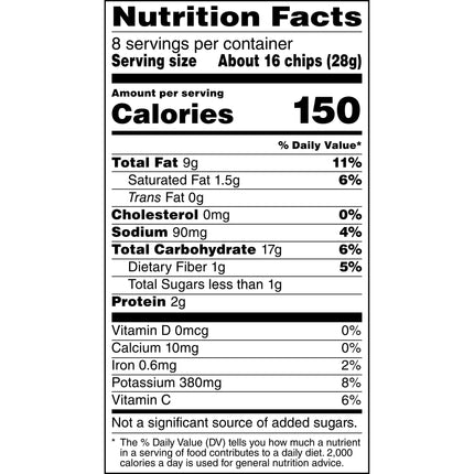 Lay'S Kettle Cooked Original Flavored Potato Chips, 8 Oz Bag