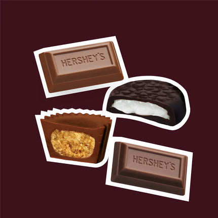 Hershey'S, Reese'S and York Zero Sugar Assorted Flavored Candy, Variety Bag 15.5 Oz