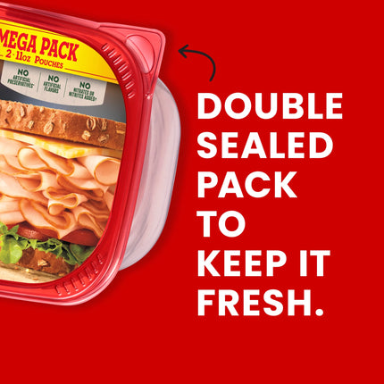 Hillshire Farm Ultra Thin Sliced Oven Roasted Turkey Breast Deli Lunch Meat, 22 Oz