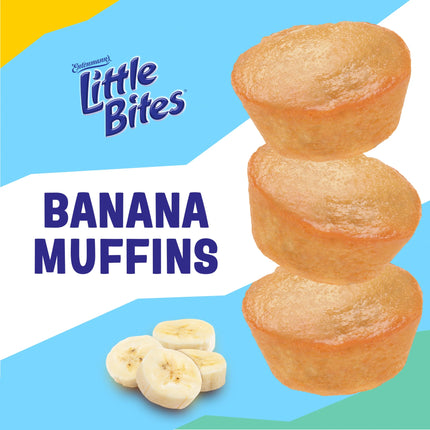 Little Bites Banana Muffins, 5 Count, Mini Muffins, 8.25 Oz Box