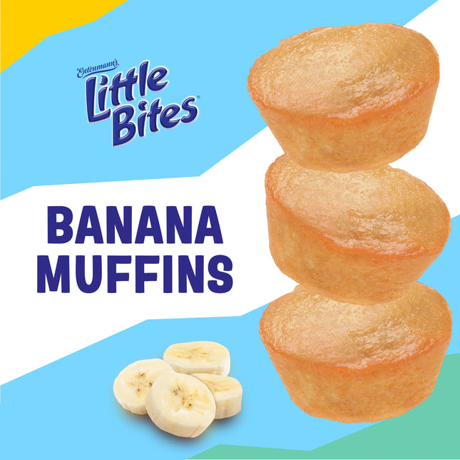 Little Bites Banana Muffins, 5 Count, Mini Muffins, 8.25 Oz Box