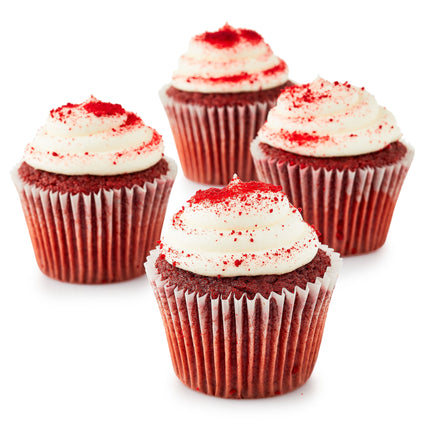 Marketside Red Velvet Cupcakes, 11.7 Oz Tray, 4 Count