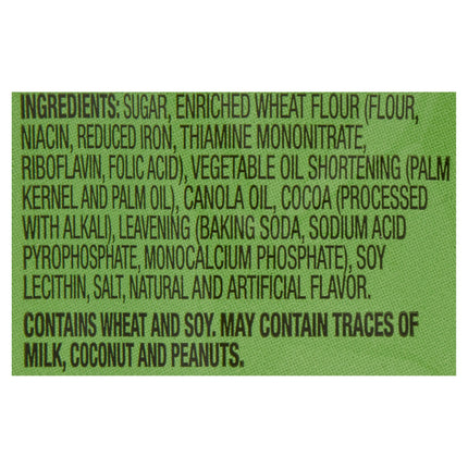 Great Value Fudge Mint Cookies, 10 Oz