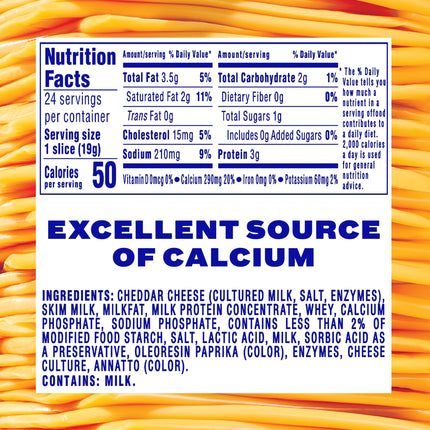 Kraft Singles American Cheese Slices, 24 Ct Pk, Refrigerated