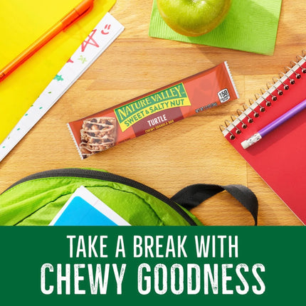 Nature Valley Sweet and Salty Nut Granola Bars, Turtle, 6 Bars, 7.2 Oz