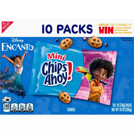 Chips Ahoy! Mini Chocolate Chip Cookies Munch Pack - 10Oz/10Ct