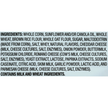 Sun Chips 100% Whole Grain Harvest Cheddar Flavored Multigrain Snacks, 7 Oz Bag