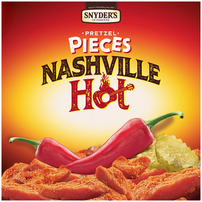 Snyder'S of Hanover Pretzel Pieces, Nashville Hot, 11.25 Oz