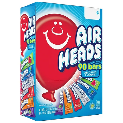 Air Heads Variety Pack, 0.55 oz., 90 pk.