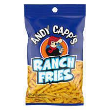 Andy Capp's Ranch Fries Snacks, Corn & Potato Snacks, 3 oz.