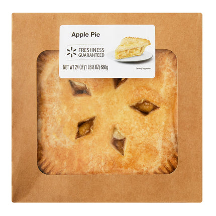 Old Fashioned Double Crust Apple Pie, 24 oz (Aluminum Container)