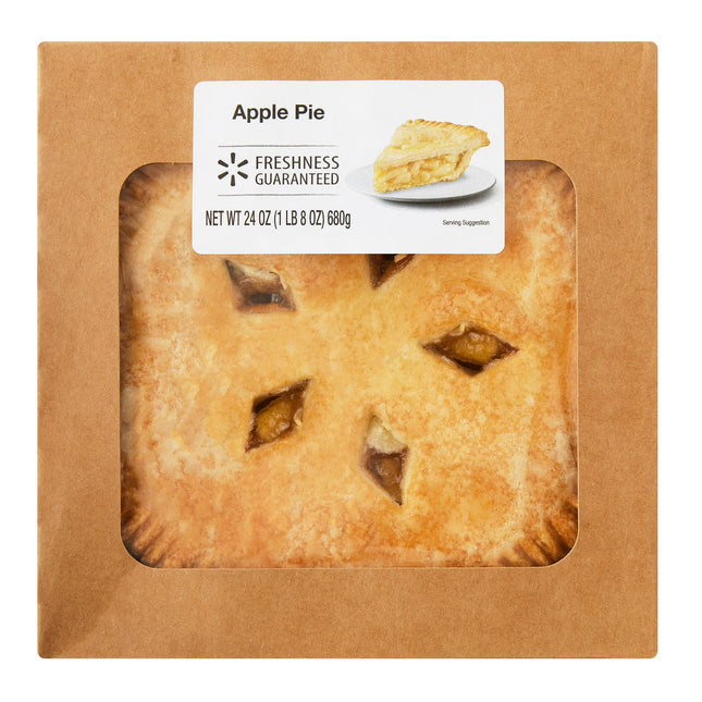 Old Fashioned Double Crust Apple Pie, 24 oz (Aluminum Container)