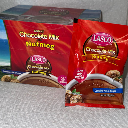Lasco Chocolate Mix W/ Nutmeg  20 Packet