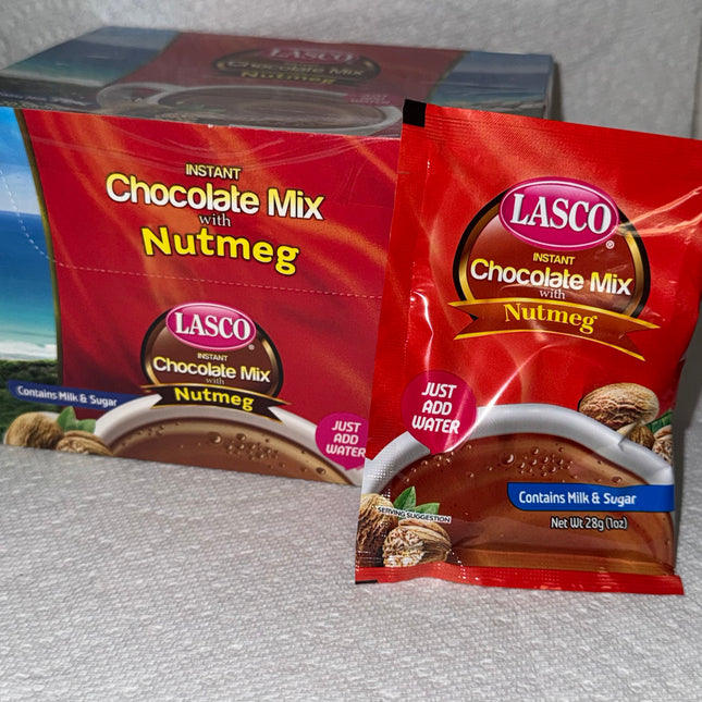 Lasco Chocolate Mix W/ Nutmeg  20 Packet
