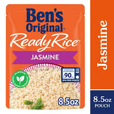 Ben'S Original Ready Rice Jasmine Rice, Easy Dinner Side, 8.5 Ounce Pouch