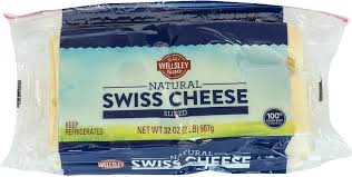 Gourmet Sliced Swiss Cheese 32 oz