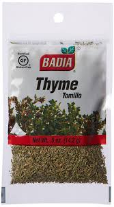 Badia Thyme Leaves, .5 oz Bag